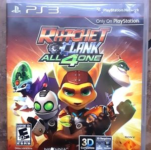 Ratchet Clank All 4 One PS3 Game